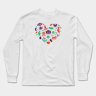 I Heart Halloween Long Sleeve T-Shirt